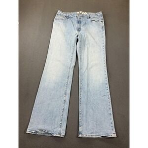 Gap Jeans Womens 12 Blue Light Wash Mid Rise Bootcut Stretch Denim Pants